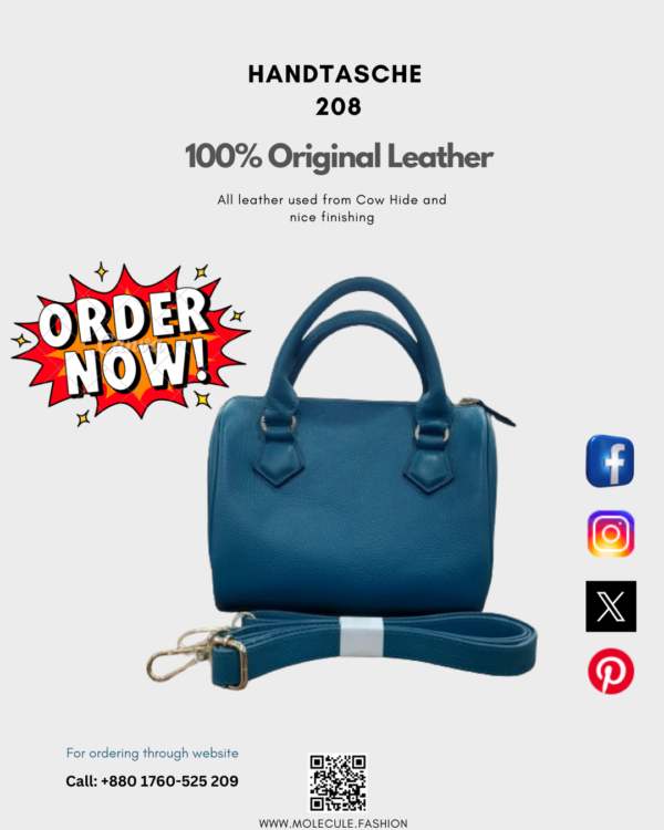 WOMEN'S LEATHER HAND BAG - Image 3