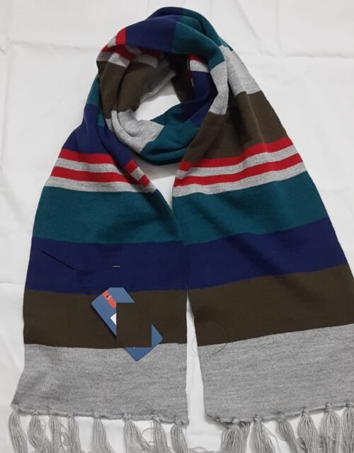 LONG SCURF YARN: 100% ACRYLIC GG: 3 COLOR: MULTI SIZE: S-----M-----L-----XL LENGTH 122"--124"--126"--128" WIDTH 8"----8"----8"----8" ACCESSORIES: 1) YKK METAL ZIPPER 2) SHANK BUTTON 3) RIVET WARNING NOTE TO USE: ***DO NOT WASH WITH HOT WATER/BOILED WATER, IF USE THIS WILL BE MELTED, PLEASE USE WOOL DETERGENT, SURF EXCEL ***DO NOT IRON BY ELECTRIC IRON, PLEASE USE STEAM IRON ***HOW TO WASHING MACHINE WOOL SWEATERS? 1. WOOL CAN SAFELY BE WASHED IN A WASHING MACHINE IN THE COMFORT OF YOUR OWN HOME. THIS INCLUDES SWEATERS, PANTS, SOCKS AND BLANKETS. 2. CHECK YOUR GARMENT'S CARE CLAIM SAYS THAT YOU CAN MACHINE WASH YOUR WOOL SWEATER, THEN IT MEANS IT CAN SAFELY BE MACHINE WASHED IN A WASHING MACHINE MULTIPLE TIMES, WITHOUT SHRINKAGE TAKING PLACE. 3. TURN YOUR WOOL SWEATER INSIDE OUT, OR USE A LAUNDRY BAG 4. ADD A WOOL DETERGENT, PREFERABLY A WOOLMARK-APPROVED DETERGENT. 5. SET YOUR CYCLE TO THE WOOL SETTING. IF YOUR WASHING MACHINE DOES NOT HAVE A WOOL CYCLE, THEN IT IS RECOMMENDED TO USE THE COLD WATER WASH OR WASH CYCLE FOR DELICATES. ***HOW TO HAND WASH WOOL SWEATERS? 1. FILL A TUB WITH CLEAN, LUKEWARM WATER 2. ADD A WOOL DETERGENT (SURF EXCEL), PREFERABLY A WOOLMARK-APPROVED DETERGENT. 3. SOAK WOOL GARMENT FOR 10 MINUTES 4. RINSE THOROUGHLY IN LUKEWARM WATER 5. RINSE AGAIN IN COLD WATER. ***HOW TO DRY WOOL SWEATERS KNITWEAR - SUCH AS SWEATERS - SHOULD BE FLAT-DRIED IN THE SHADE.