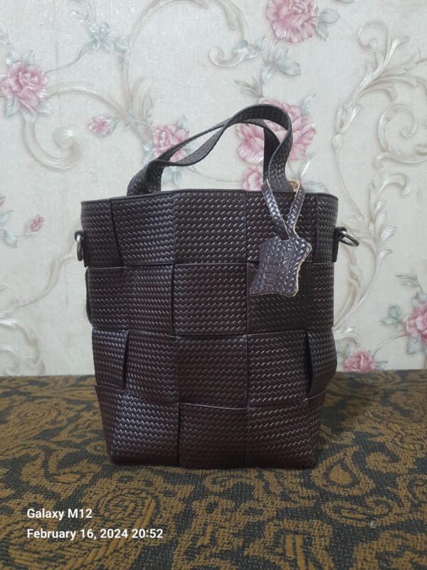 WOMEN'S FAUX LEATHER HANDBAG 205 - Image 6