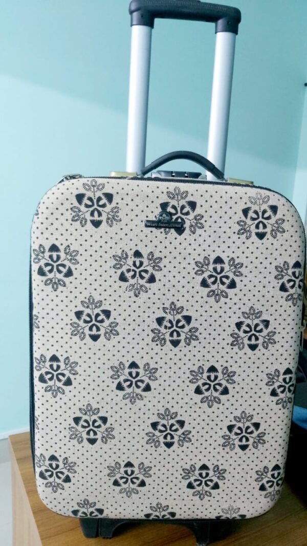 TROLLY BAG GREY PRINT